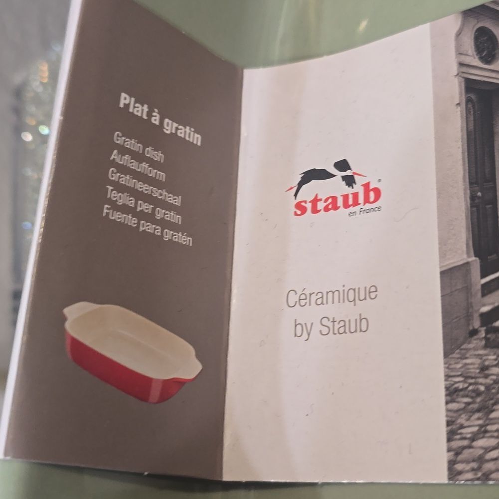 Staub Rectangular Ceramic Baking Dish - Picture 8 of 9